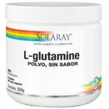 L-Glutamine Polvo de Sabor Neutro 300 gr Solaray