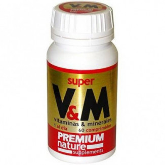 Super Vm Vitaminas Y Minerales 60 Comprimidos Pinisan