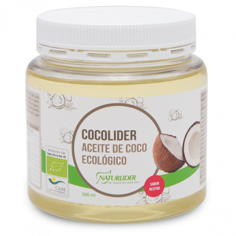 Cocolider Aceite De Coco Ecologico 500 ml Naturlider