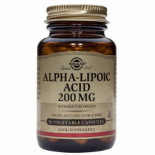 Acido Alfa Lipoico 200 mg 50 Cápsulas Solgar