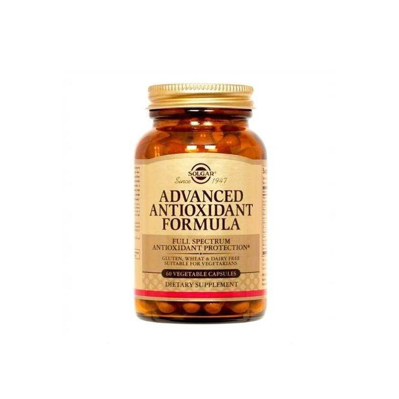 Formula Antioxidante Avanzada 60 Vegicaps Solgar