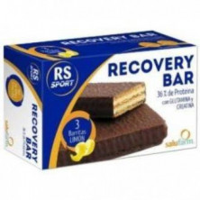 Rs Sport Whey Recovery Bar Fresh Lemon Pack 3x35 gr Salufarm