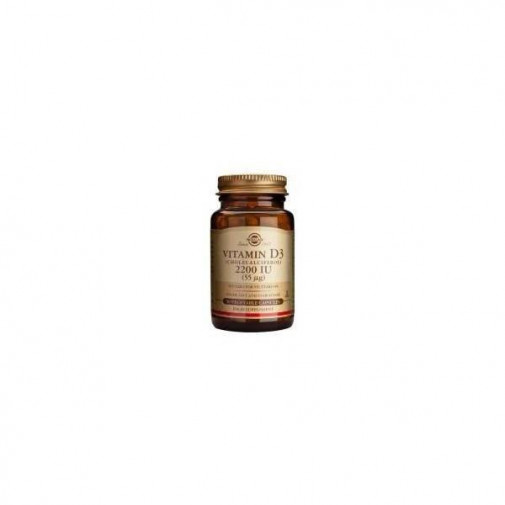 Vitamina D3 2200 Ui 55 Mg 100 Cápsulas Solgar