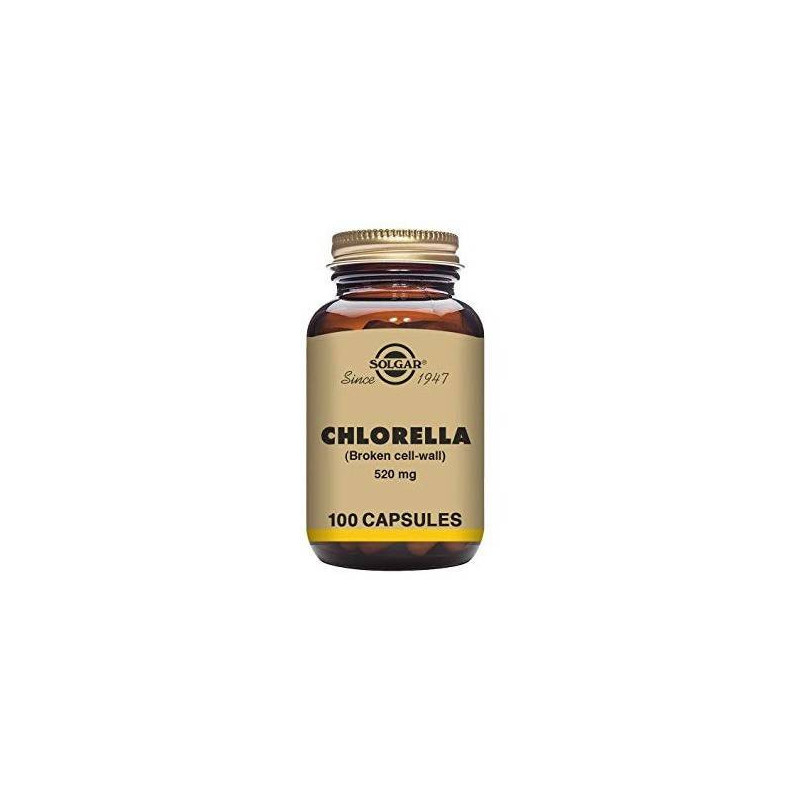 Chlorella 520 mg 100 Cápsulas Solgar