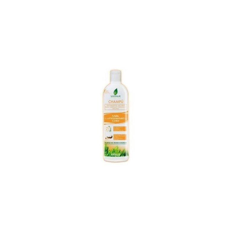 Champu Natural Luminosidad Y Color 500 ml Sanasur