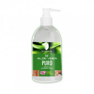 Gel de Aloe Vera Con Rosa Mosqueta Y Mentol 500 ml Sanasur