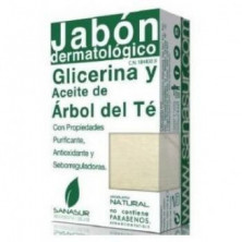 Jabon de Glicerina con Arbol Del Te 100 gr Sanasur