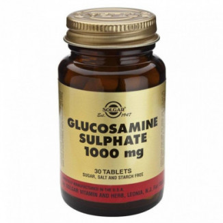 Sulfato Glucosamina 1000 mg 60 Comprimidos Solgar