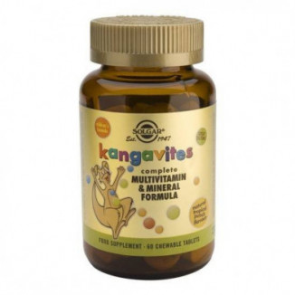 Kangavites Multi Frutas Tropicales 60 Comprimidos Masticables Solgar