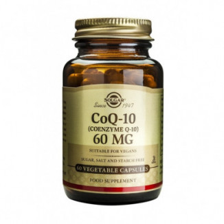 Coenzima Q-10 60 mg 60 Cápsulas Solgar