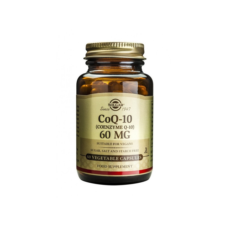 Coenzima Q-10 60 mg 60 Cápsulas Solgar