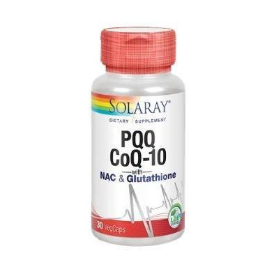 PQQ Coq10 30 Cápsulas Solaray