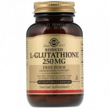 L-glutation Max 250 mg 60 Cápsulas Solgar