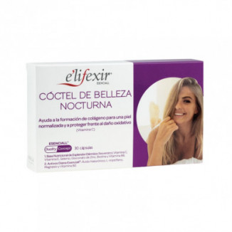 Elifexir Esenciall Cóctel de Belleza Nocturna 30 Cápsulas Phergal