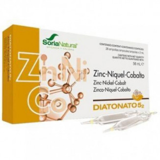 Diatonato 5/2 Zinc - Niquel - Cobalto 28 Viales Soria Natural