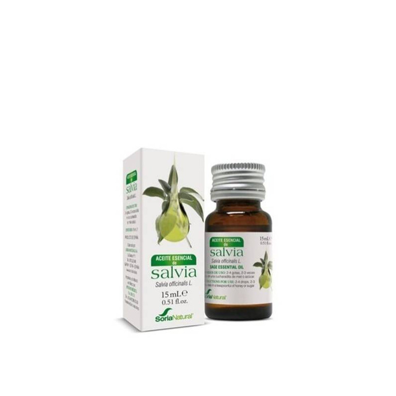 Aceite Esencial De Salvia 15 ml Soria Natural