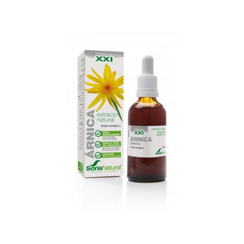 Extracto Arnica Tintura 50 ml Siglo XXI Soria Natural