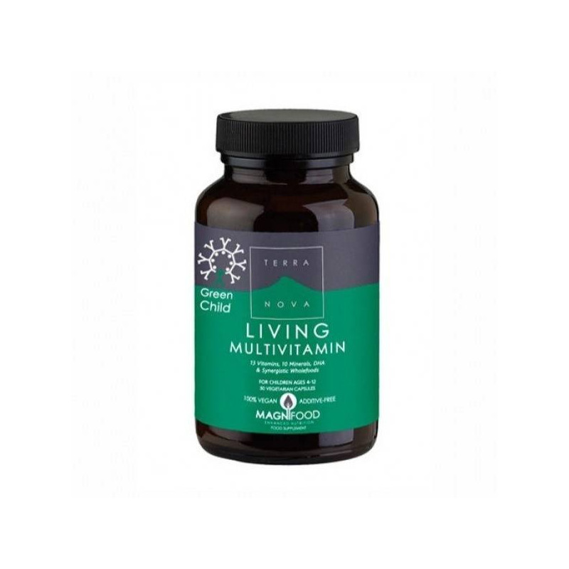 Multivitaminico Vivo Infantil 100 Cápsulas Terranova