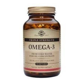 Omega 3 Triple Concentracion 50 Cápsulas Blandas Solgar