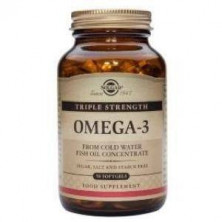 Omega 3 Triple Concentracion 50 Cápsulas Blandas Solgar