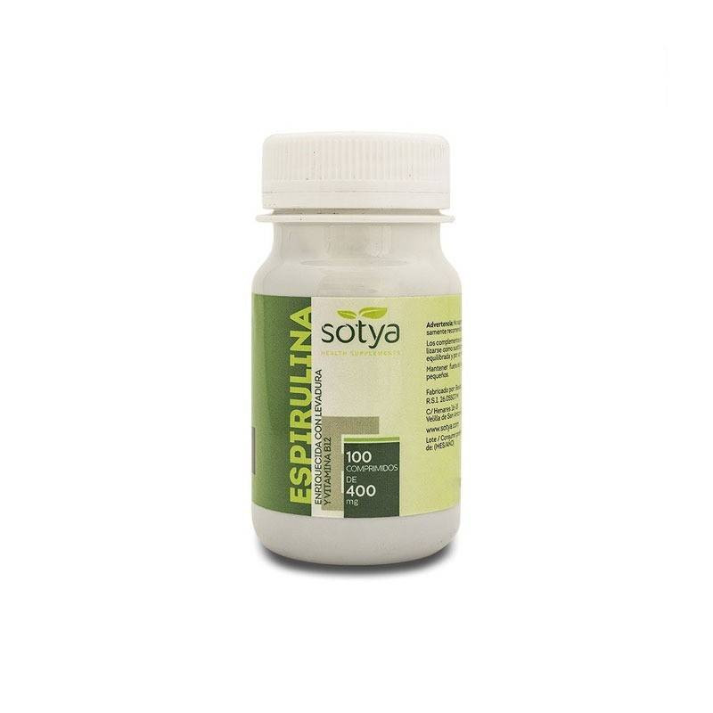 Espirulina 400 mg 100 Comprimidos Sotya