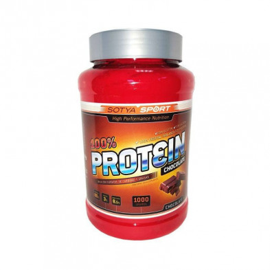 Proteina de Soja 100% Chocolate 1000 gr Sotya