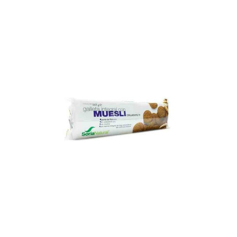 Galleta Integral con Muesli  160 gr Soria Natural