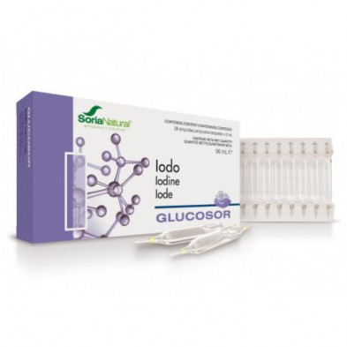 Glucosor Iodo 28 Viales de 2 ml Soria Natural