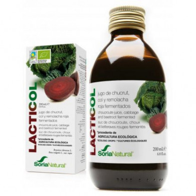 Lacticol Jugo Chucrut Eco 200 ml Soria Natural