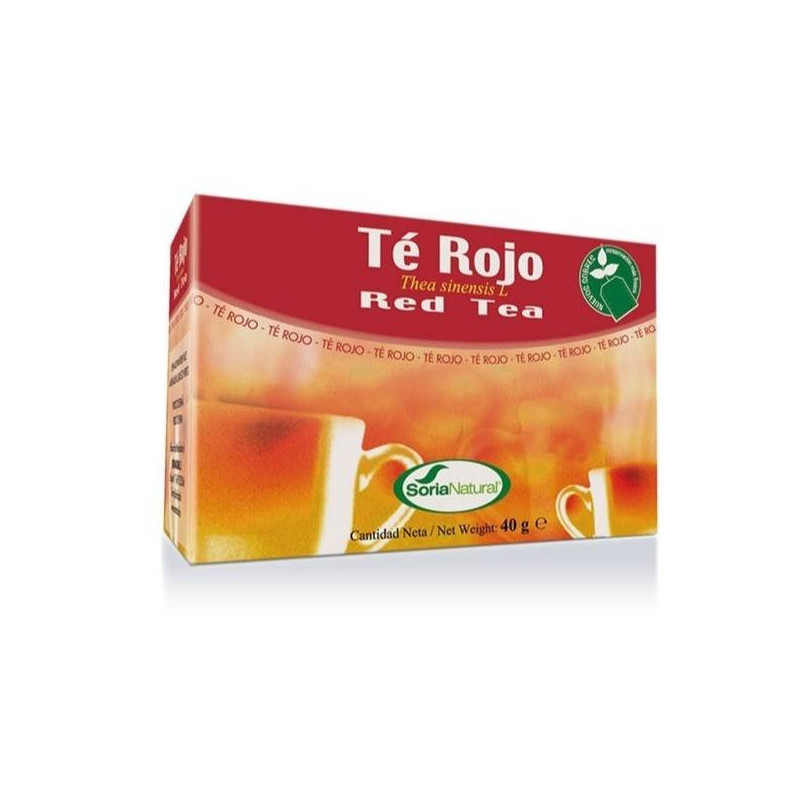 Infusion de Te Rojo 20 Filtros Soria Natural