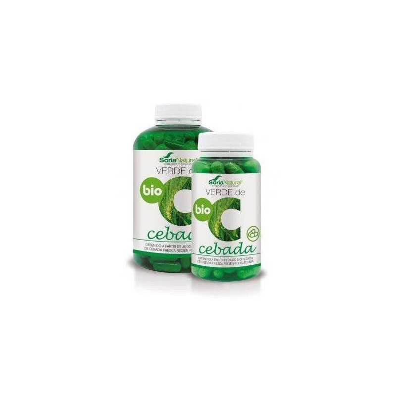 Verde Cebada Bio 80 Cápsulas 630 mg Soria Natural