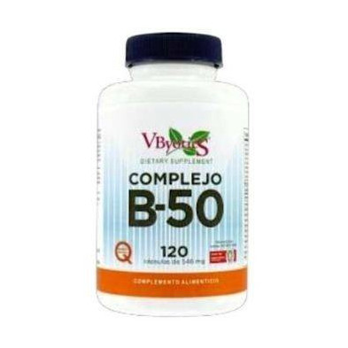 B-50 Complejo 120 Cápsulas Vbyotics