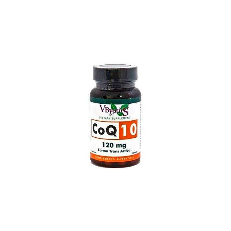 Coenzima Q10 120 mg 50 Cápsulas Vbyotics