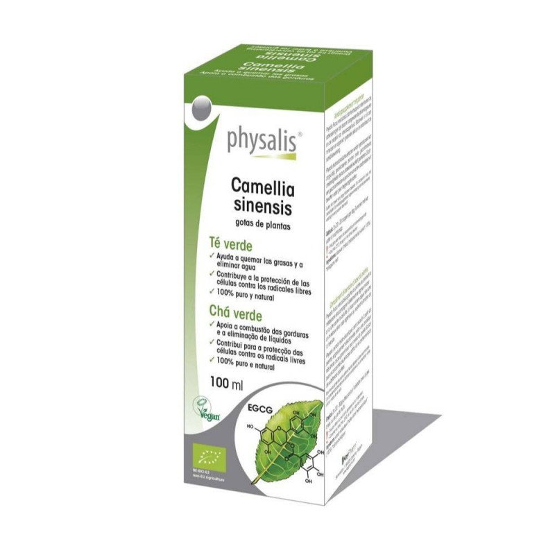 Extracto Te Verde (Camelia Sinensis) 100 ml Bio Physalis