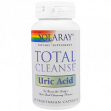 Total Cleanse Acido Urico 60 Cápsulas Solaray