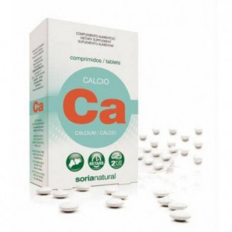 Calcio 1275 mg 30 Comprimidos Retard Soria Natural