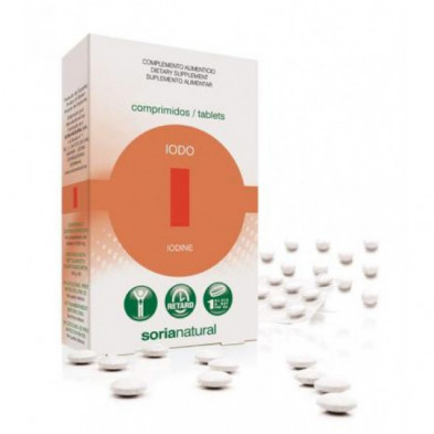 Yodo Retard 48 Comprimidos 200 mg Soria Natural