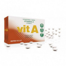 Vitamina A Retard 200 mg 48 Comprimidos Soria Natural