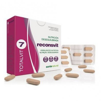 Totalvit 07 Reconsvit Nutricion Equilibrada 28 Comprimidos Soria Natural