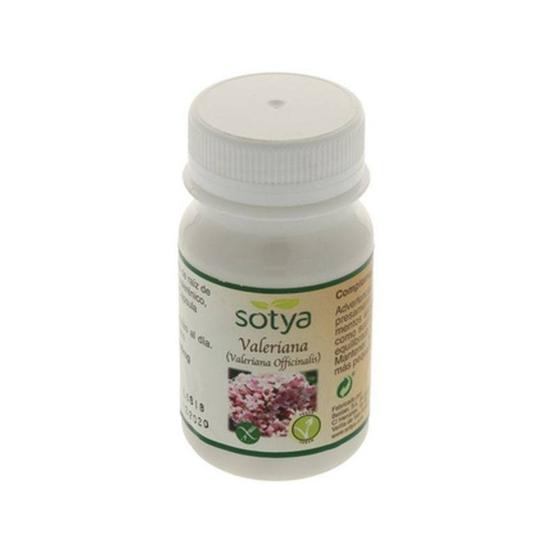 Valeriana 600 mg 60 Cápsulas Sotya