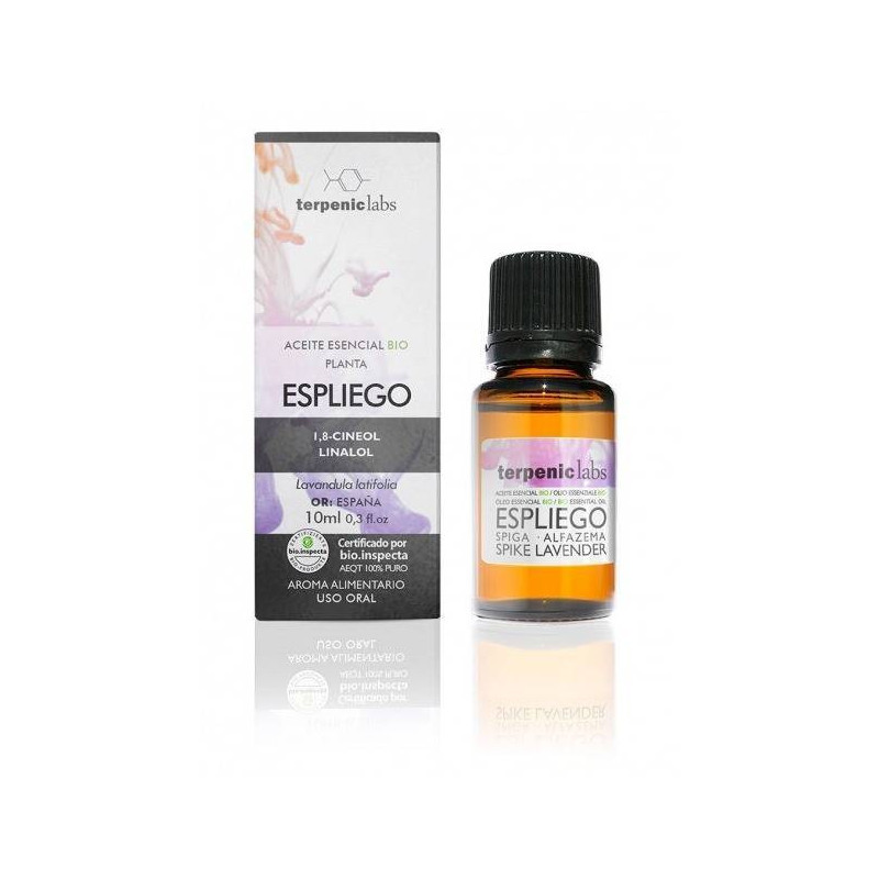 Aceite Esencial Alimentario de Espliego Bio 10 ml Terpenic Evo