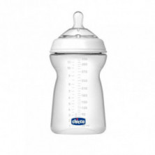 Chicco Biberón NaturalFeeling Tetina Silicona 330ml 6m+