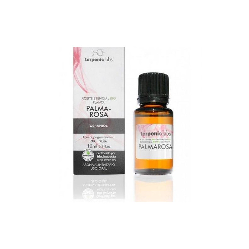 Aceite Esencial Alimentario Bio de Palmarosa 10 ml Terpenic Evo