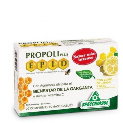 Epid Miel Limon 20 Comprimidos Specchiasol