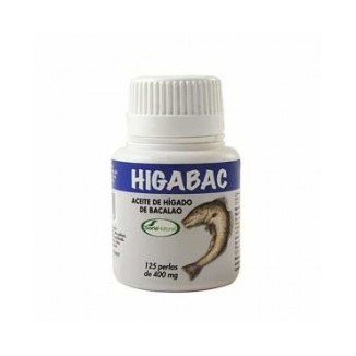 Perlas de Higado de Bacalao 125x400 mg Soria Natural