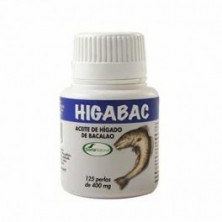 Perlas de Higado de Bacalao 125x400 mg Soria Natural