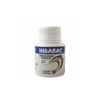 Perlas de Higado de Bacalao 125x400 mg Soria Natural