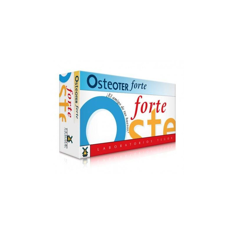 Osteoter Forte 60 Cápsulas Tegor