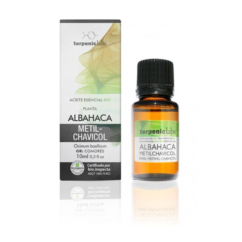 Aceite Esencial Bio de Albahaca 10 ml Terpenic Evo