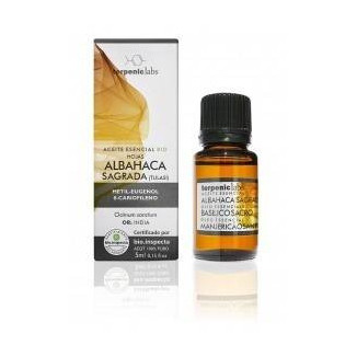 Aceite Esencial Bio de Albahaca Sagrada 5 ml Terpenic Evo